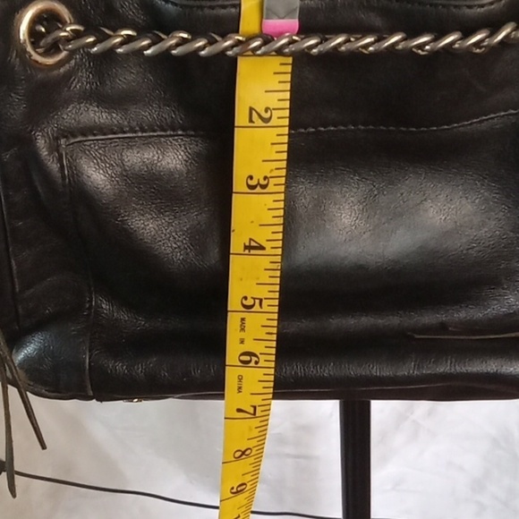Rebecca minkoff black shoulder bag with chain strap - Picture 7 of 10